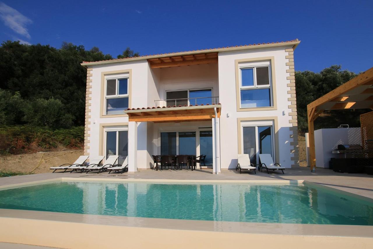 Sunset Sea View Villa 8 Afión Exteriér fotografie